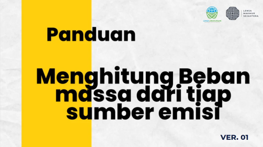 Panduan Menghitung Beban Massa dari tiap Sumber Emisi